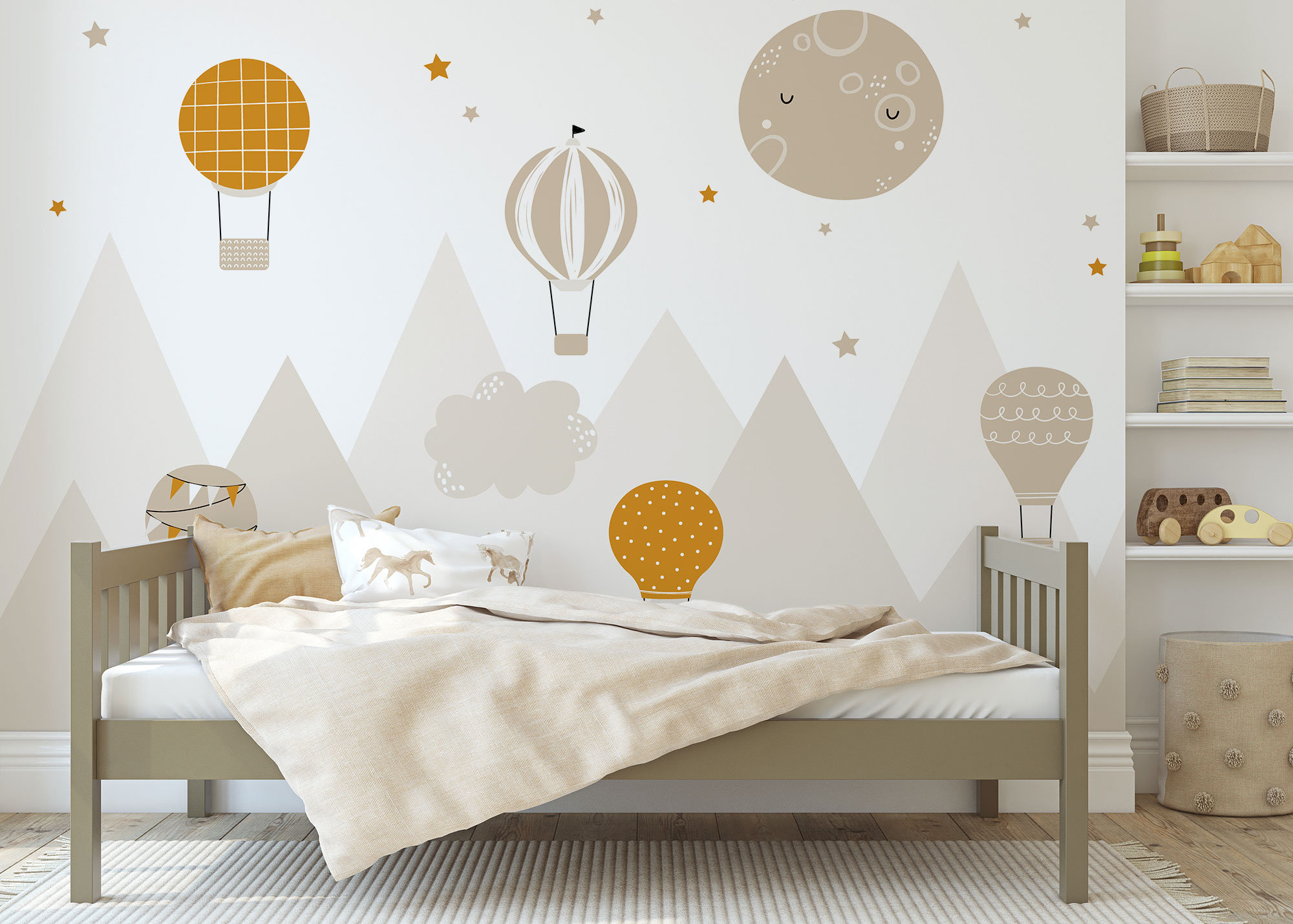 Nursery PeelandStick Wallpaper  Cute Wallpaper Designs  Project Nursery