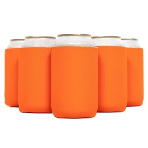 Personalize Can Cooler Sleeves 12 oz Regular Size Full Color Custom Premium 4mm Neoprene Blank Drink Beer Coolers, Beverage Can Holder QP2 image 7