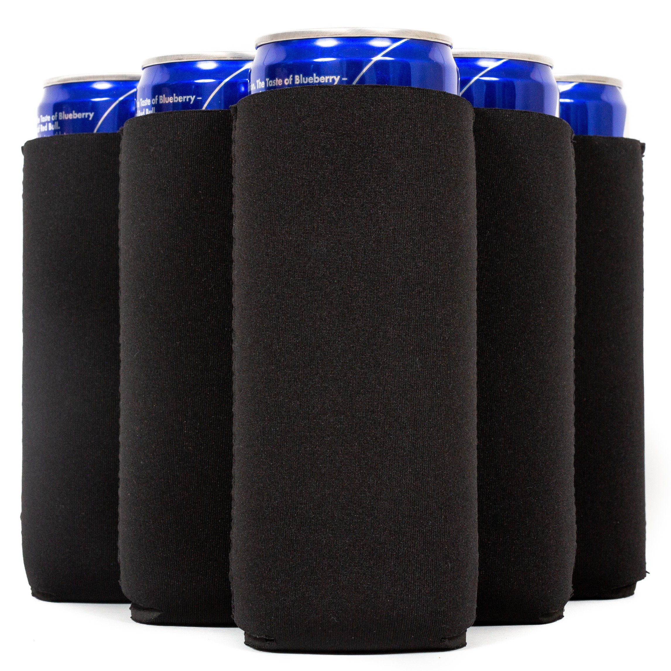 Slim Can Cooler Sleeves (5-Pack) Insulated Neoprene Slim Can Koolie for  White Claw - Skinny Can Cooler for Seltzer - Skinny Can Koolies for Slim  Beer