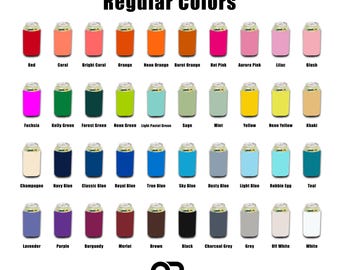 12 Blank Neoprene Can Cooler Sleeve, 4mm Collapsible Beer Can Coolie Economy Bulk Insulation - Free Shipping