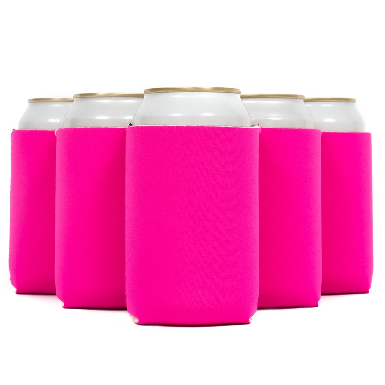 Personalize Can Cooler Sleeves 12 oz Regular Size Full Color Custom Premium 4mm Neoprene Blank Drink Beer Coolers, Beverage Can Holder QP2 image 9