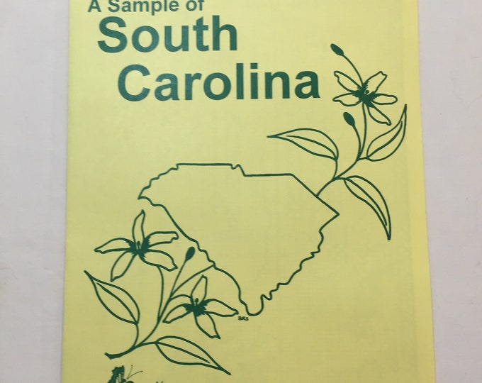 Carolina Sampler Vintage 1983 South Carolina Sampler Counted Cross Stitch. Creative ...