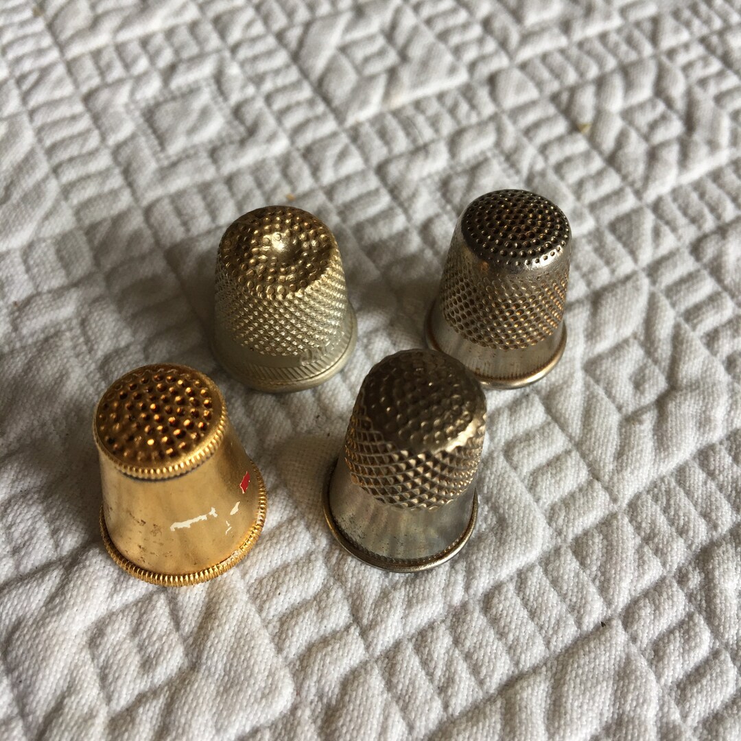 Vintage Thimbles. A Selection of Spanish and Italian Thimbles Etsy