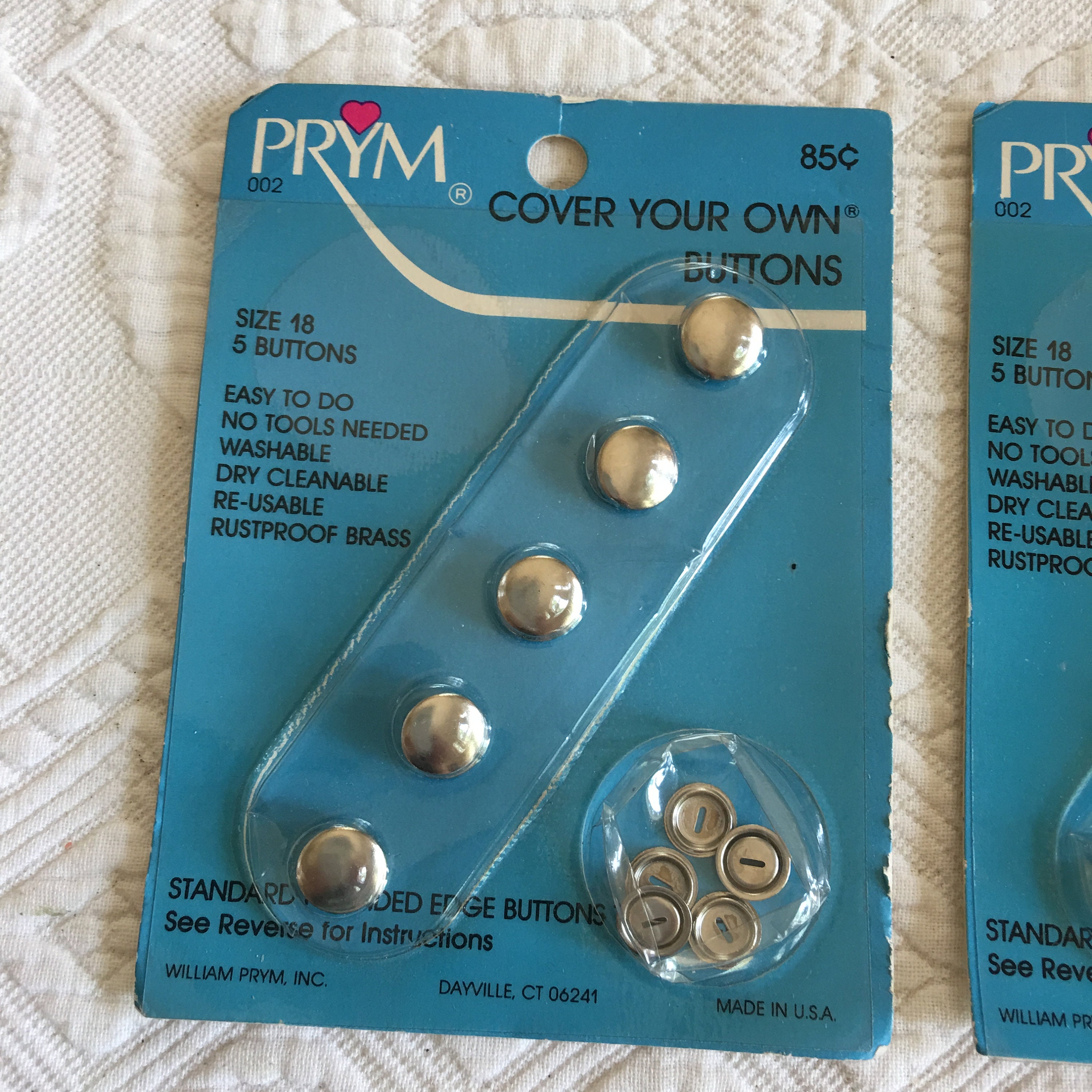 Prym 673170 Pull Universal Tool for Cover Buttons 11-29 mm, One Size, Blue