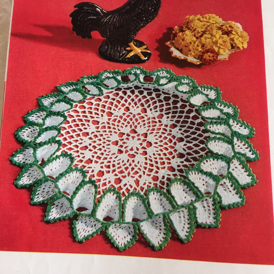 Vintage 1952 Ruffled Doilies Star Doily Book No. 95. the - Etsy