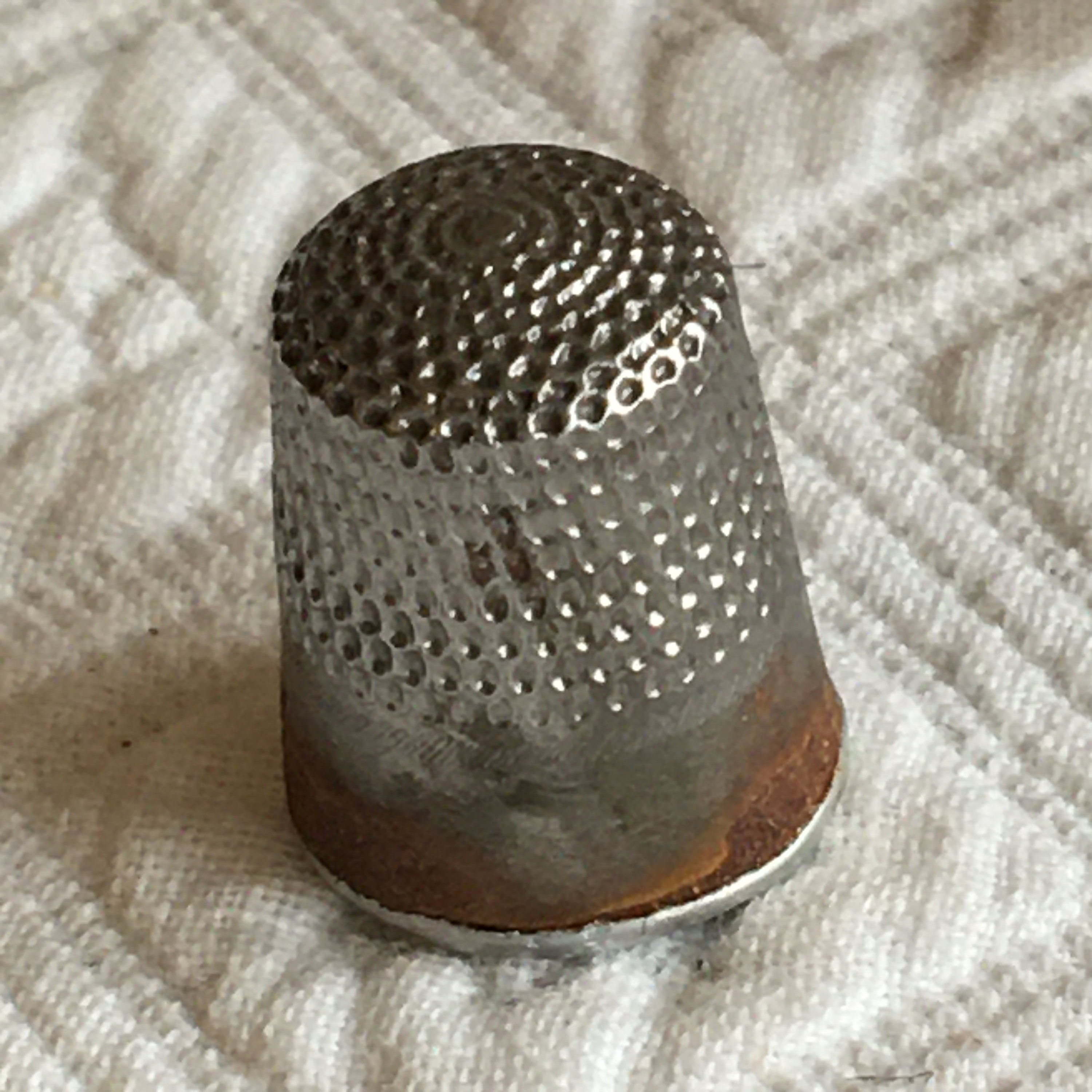 Clover Sashiko Palm Thimble for sewing, quilting, needlepoint, and  embroidery Model #611