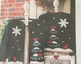 Snowbirds Sweatshirt Jacket Embellishment Kit: Applique Instructions.