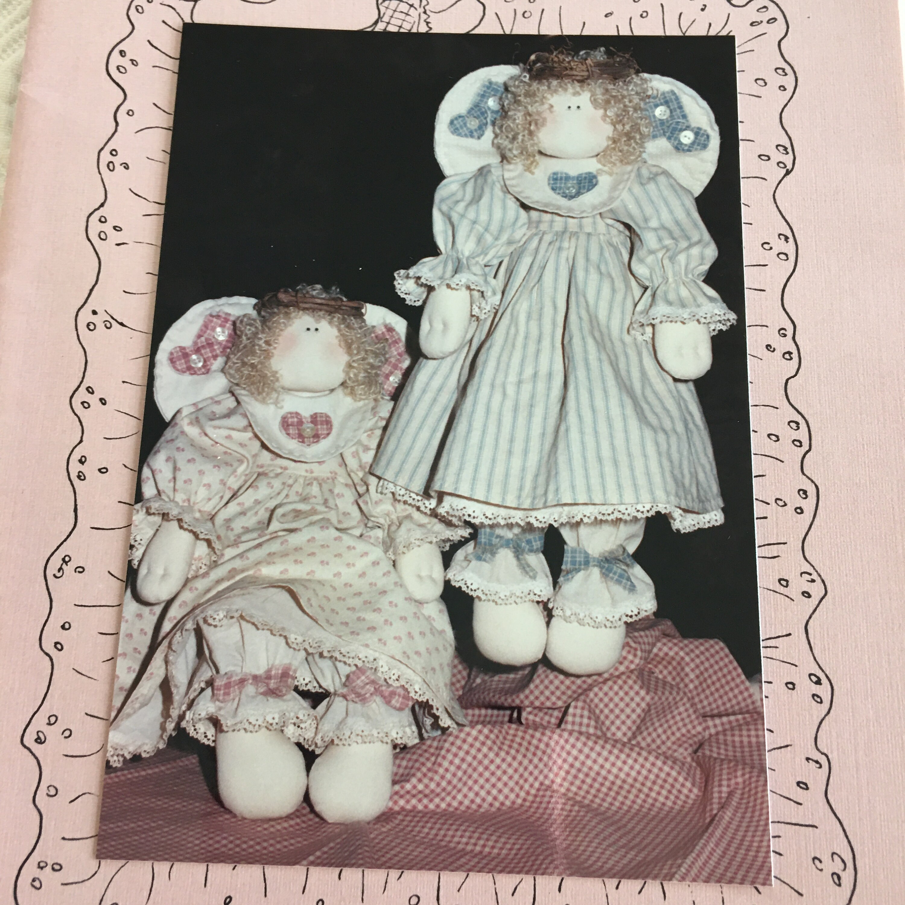Choose From 3 Stuffed Angel Pattern. Fruitful Hands by Susan Backlund ...