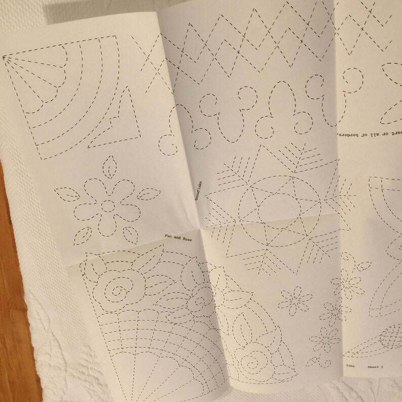 Vintage Aunt Martha's Quilting Designs. Enhance the Beauty of Quilts ...
