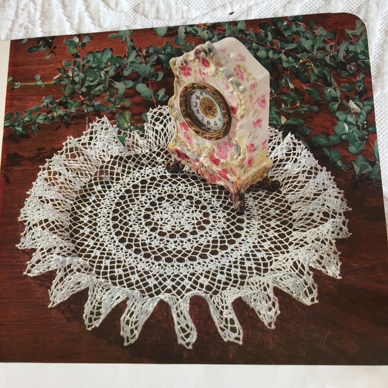 Vintage 1952 Ruffled Doilies Star Doily Book No. 95. the - Etsy UK