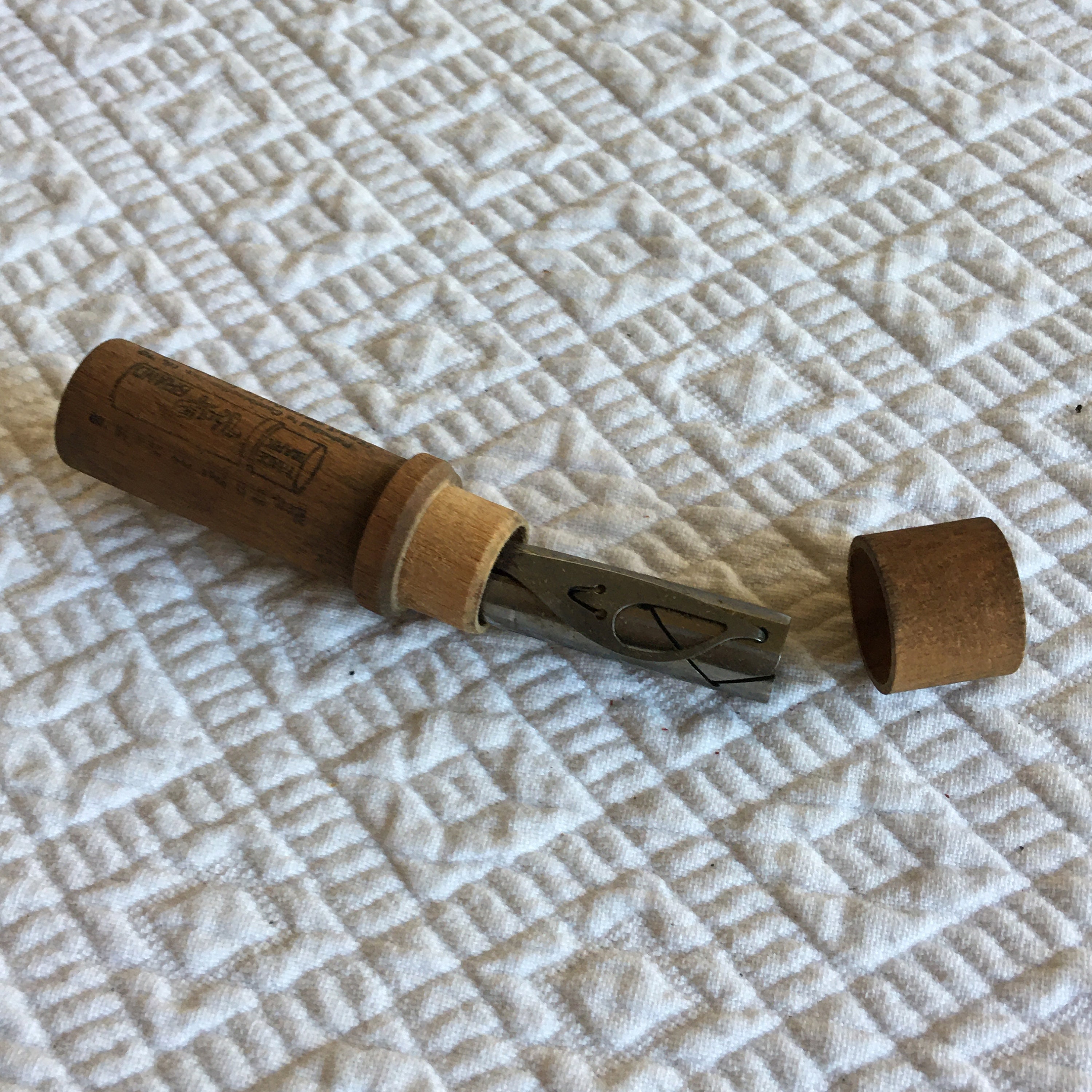 Vintage 1910 Wood Boyd Shuttle Case to Repurpose as a Needle Case ...