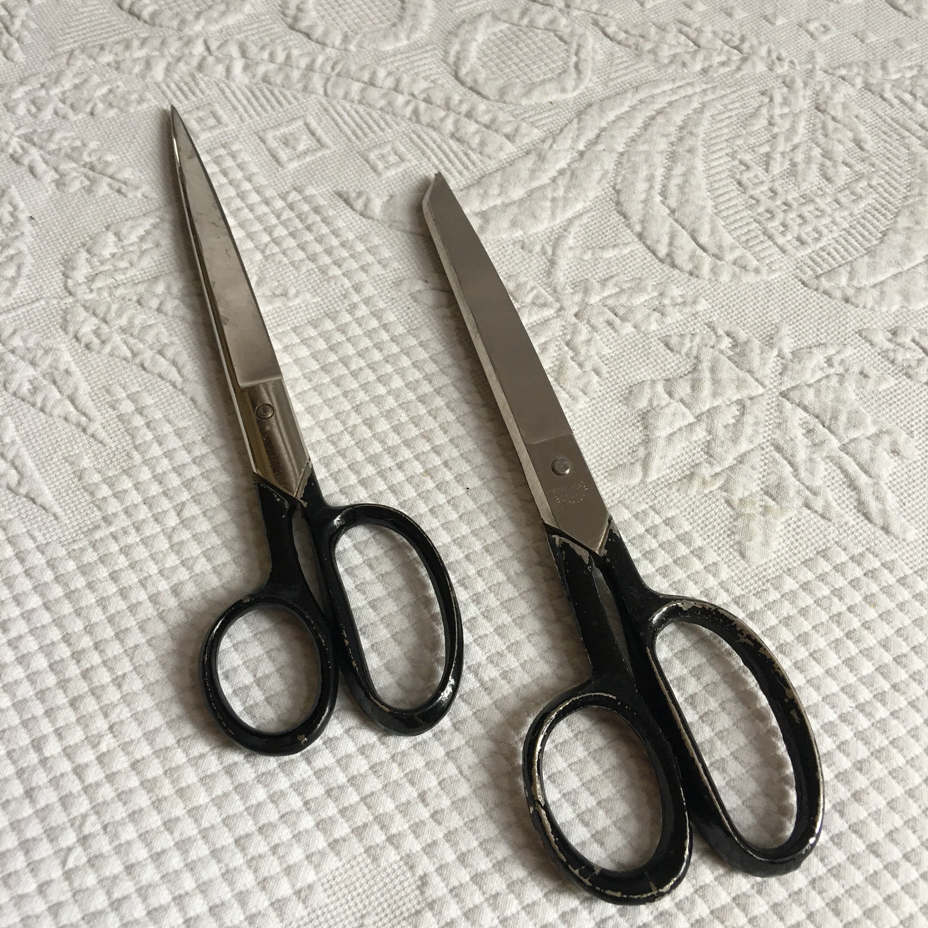 5 Pairs of New Vintage 4.5 Inch Vintage Metal Classroom Scissors