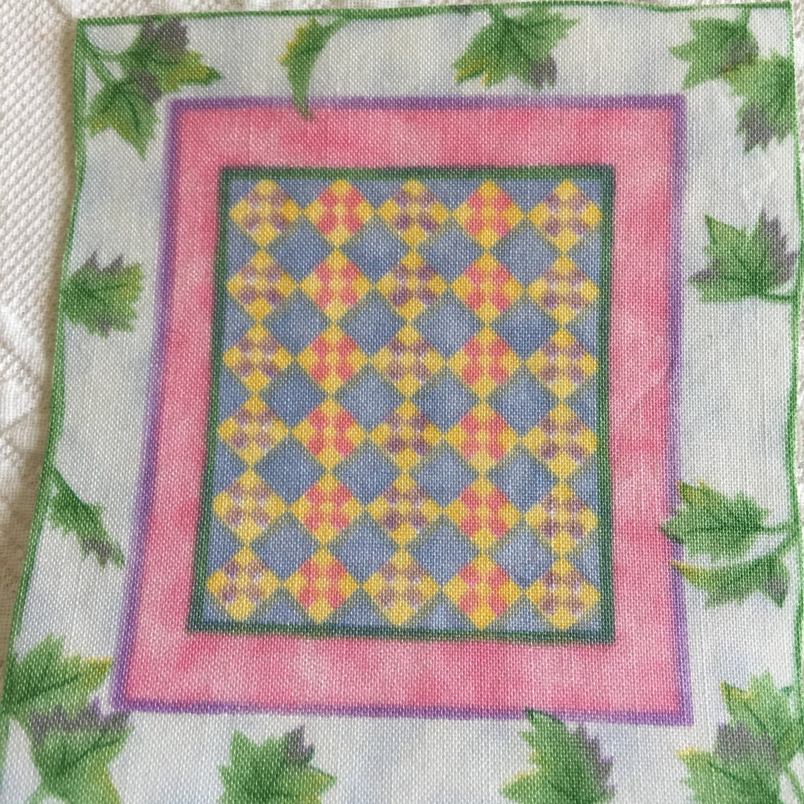 9 Pieces Fabric Iron on Quilt Appliques to Use in Crafting. Etsy