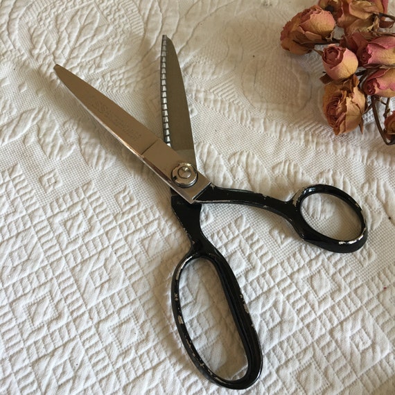 Pair of WISS Pinking Shears Sewing Fabric Cutting Scissors 9