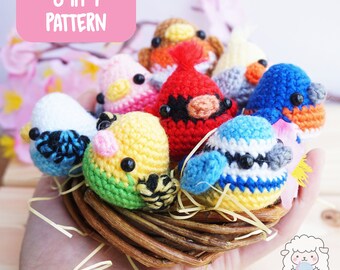 Crochet Bird Etsy