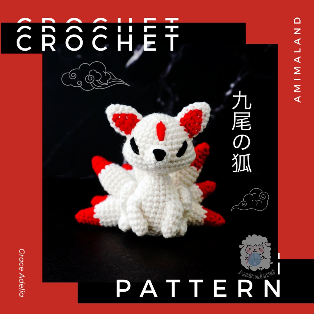CROCHET PATTERN: Kyuubi No Kitsune (nine-tailed Fox) - Etsy