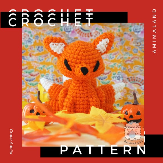 CROCHET PATTERN: Kyuubi No Kitsune (nine-tailed Fox) - Etsy
