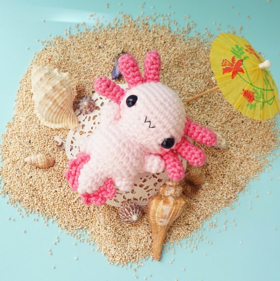 Crochet Pattern Lily The Baby Axolotl Etsy Crochet Pattern Lily The Baby Axolotl Etsy