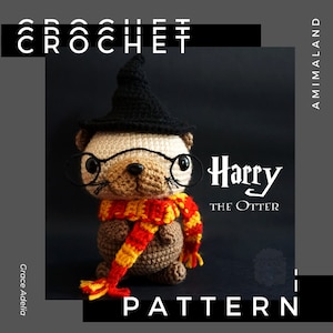 CROCHET PATTERN: Cuddle-Sized Otter