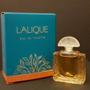 Nilang Lalique Flacon Collection Miniature Eaudetoilette Women Etsy