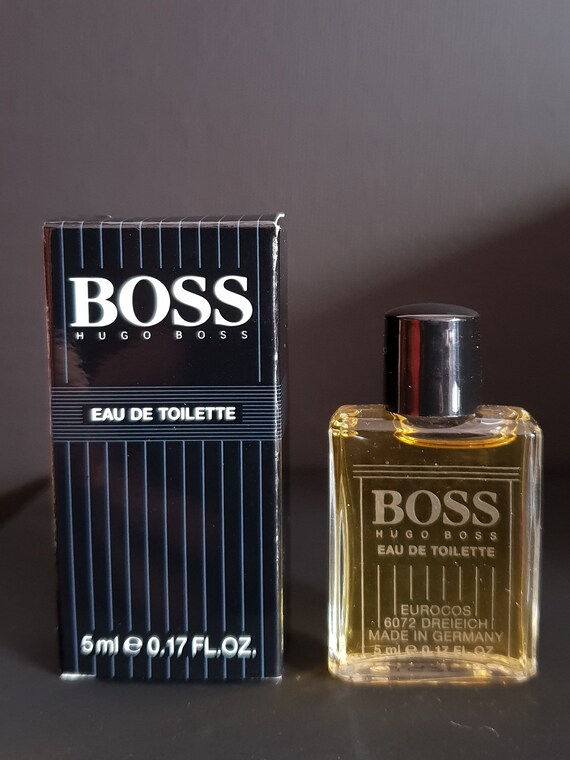 hugo boss miniatures