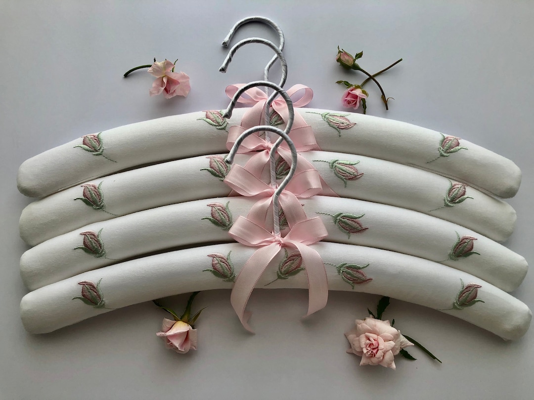 Beautiful Padded Coat Hanger Etsy Australia