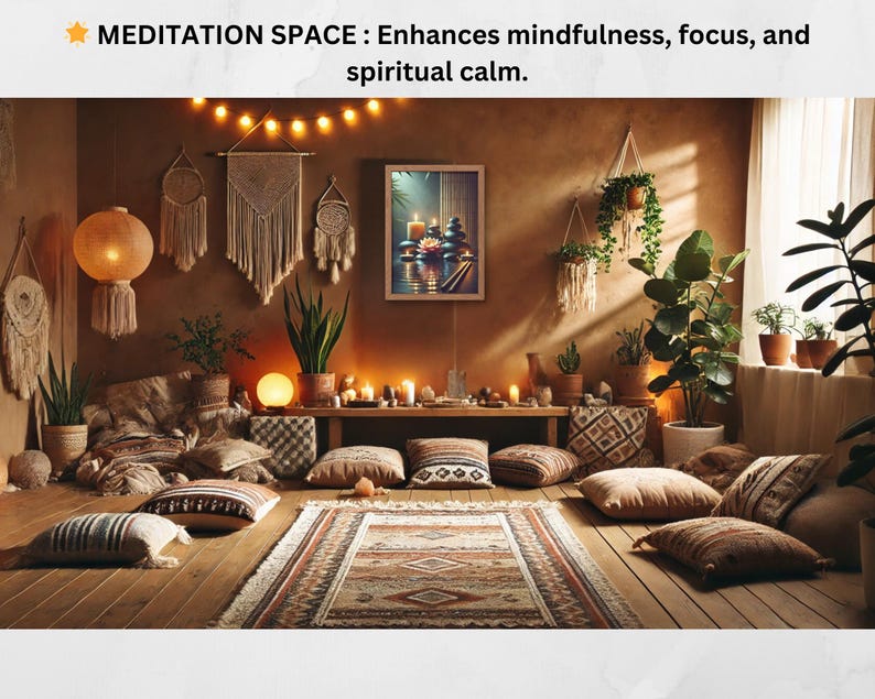 Spa Bathroom Artwork Zen Rocks Wall Art Spiritual Printable Poster ...