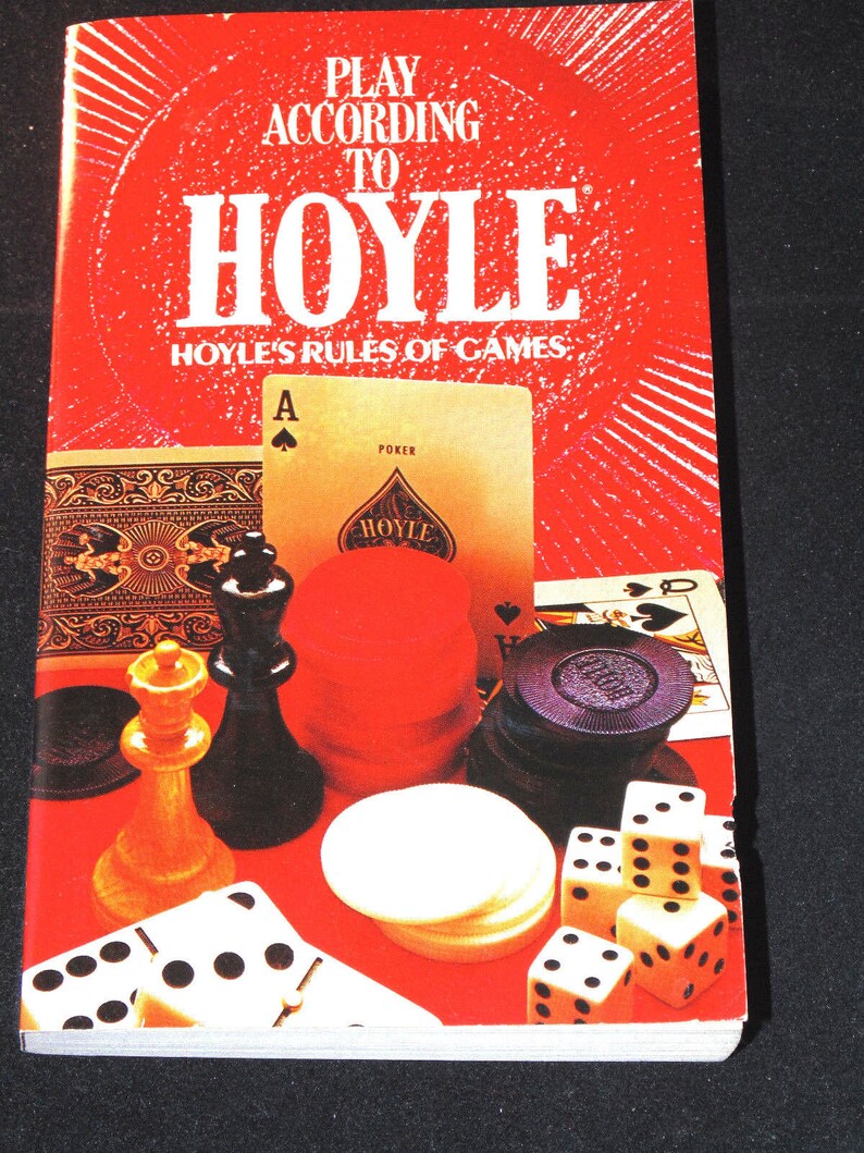Play According to Hoyle Hoyle's Rules of Games Guide Poker Scrabble