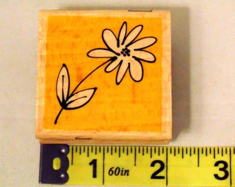 Vap! Scrap Flower Wood Mount Stamp Art Crafts Scrapbook Fabric Paint DIY Nature