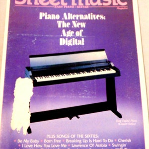 Sheet Music Magazine Piano Alternatives The New Age of Digital Guitar Vocal Trio