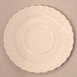 Schirnding Bavaria White Scallop Plate #328 Dinnerware Replacement Decor China