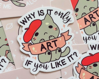 Naklejki winylowe Art Cat