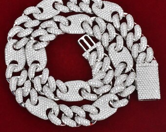 Iced Out 12mm Mariner Miami Cuban Link 
