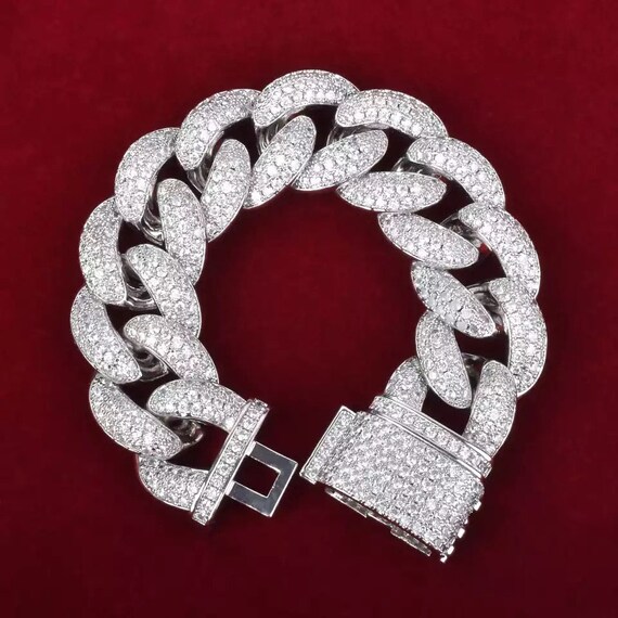 23mm Iced Out Thick Heavy Miami Cuban 
