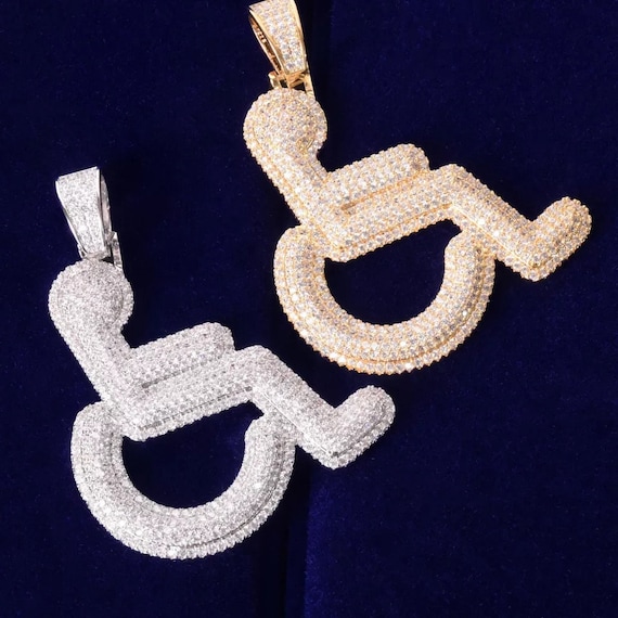 Custom Wheel Chair Crip Pendant /gift 