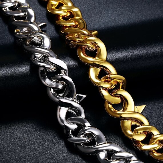 Miami Cuban Link Chain Necklace - Etsy 