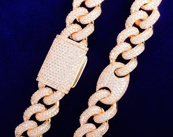 Iced Out 12mm Mariner Miami Cuban Link 