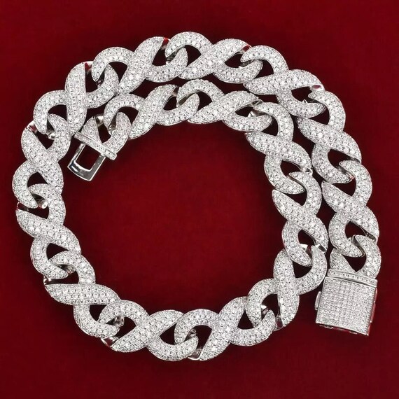 Iced Out 12MM Miami Infinity Cuban Link 