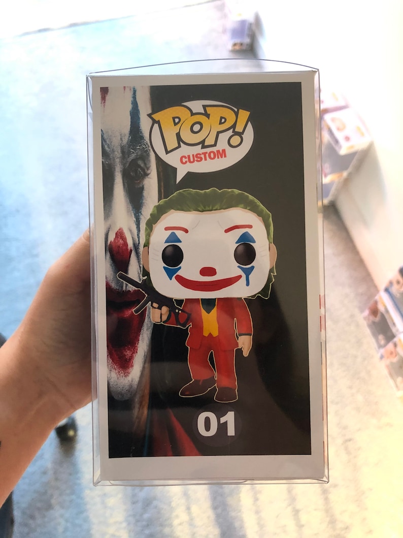 Joker 2019 Joaquin Phoenix Custom Funko Pop vinyl DC comics | Etsy