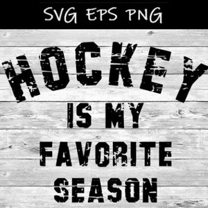 Hockey is my favorite season