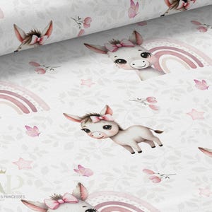 Tessuto al metro Petite Anesse di Mercerie des Princesses - Ideale per la creazione di bambini Cotone, Jersey, French Terry, Impermeabile