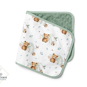 Fabric by the meter Tender Little Bear from Mercerie des Princesses Ideal Children's Creation. Cotton, Jersey, French Terry, Waterproof image 4