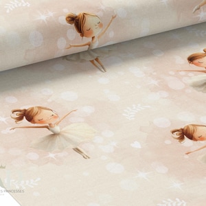 Tessuto al metro Ballerine Certificato Oeko-Tex - La Mercerie des Princesses - Cotone, Jersey, French Terry, Impermeabile