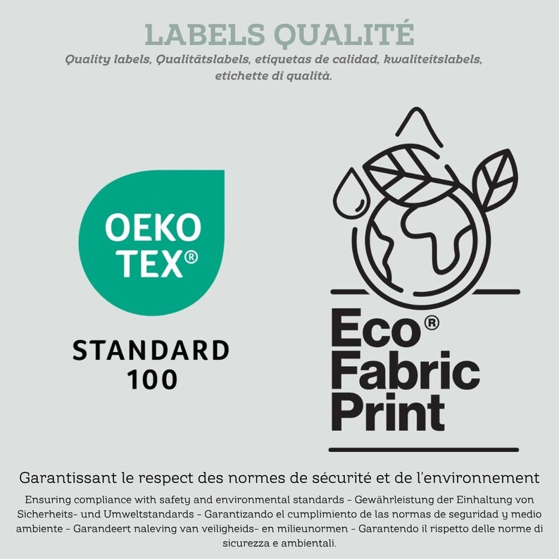 Tissu au mètre Savane Rose et Noir Certifié Oeko-Tex- Création La Mercerie des Princesses- 11 matières disponibles imagen 4