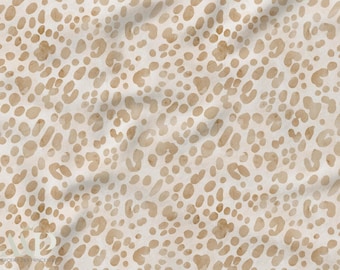 Leopard Skin Fabric by the Meter from Mercerie des Princesses - Ideal for Children's Creations 11 materials available