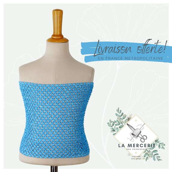bustier maille extensible
