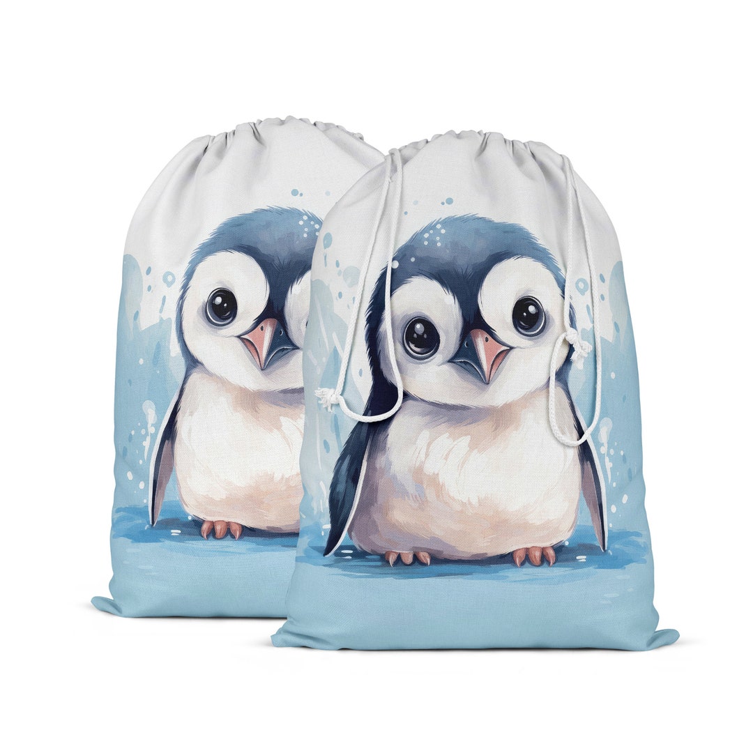 Panels for Creating a Penguin Pouch 100% Premium Oeko-tex Cotton