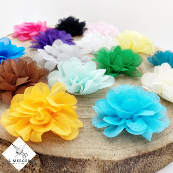 Y así profundamente probabilidad Flores artificiales tela de gasa 5.5cm para coser adornos - Etsy España Y así profundamente probabilidad Flores artificiales tela de gasa 5.5cm para coser adornos - Etsy España
