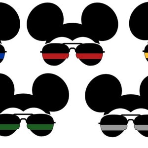 Mickey Thin Line Sunglasses