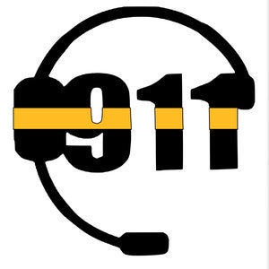 911 Dispatcher Vinyl Decal
